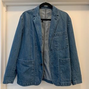 J.Crew chambray blazer
